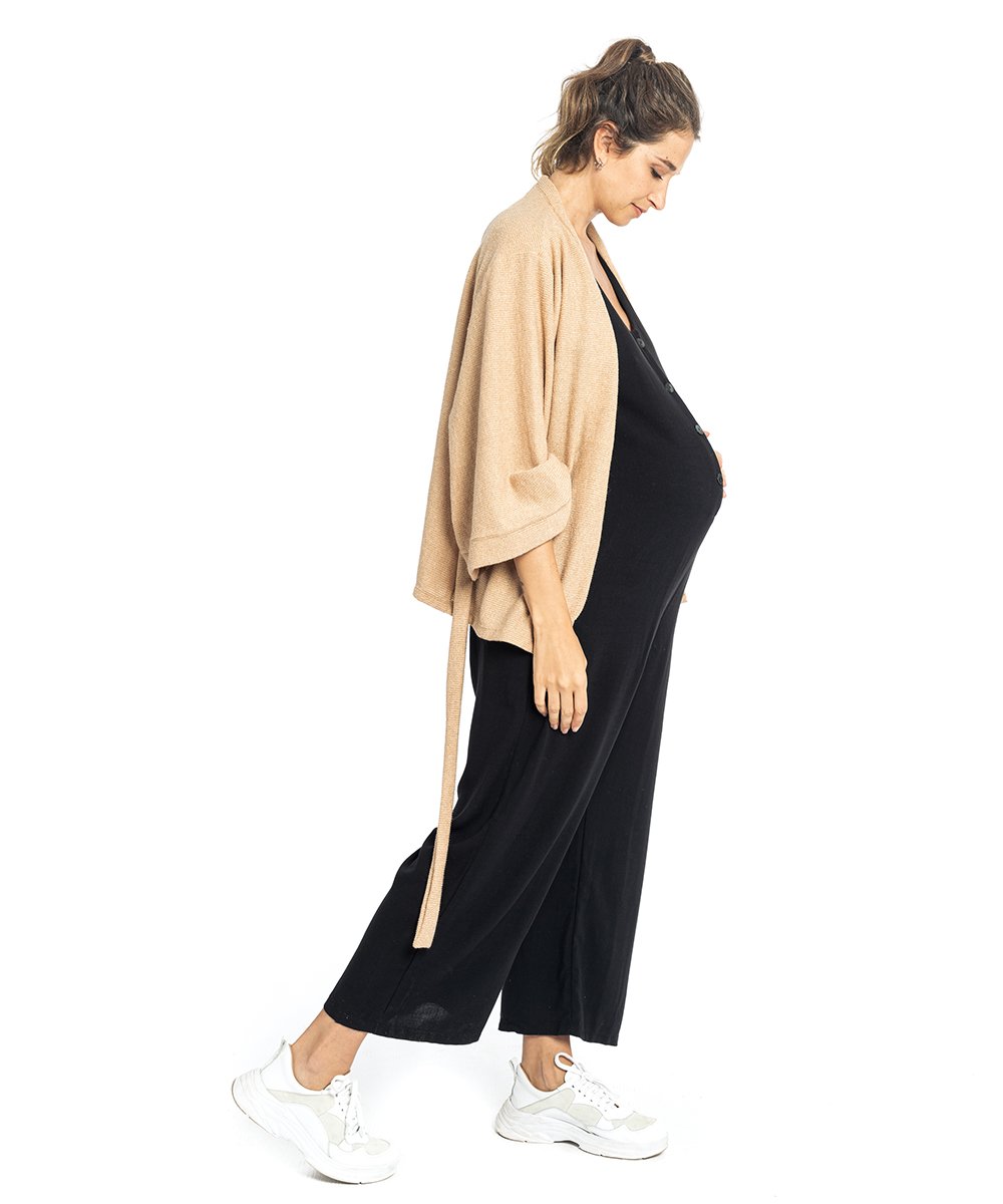 SWEATER SENSEI LANITA ACANALADA camel - Imagen 5