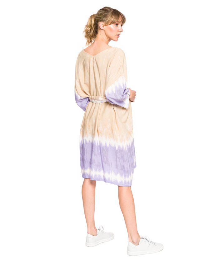 VESTIDO MORO VOILE BATIK lila - Imagen 5