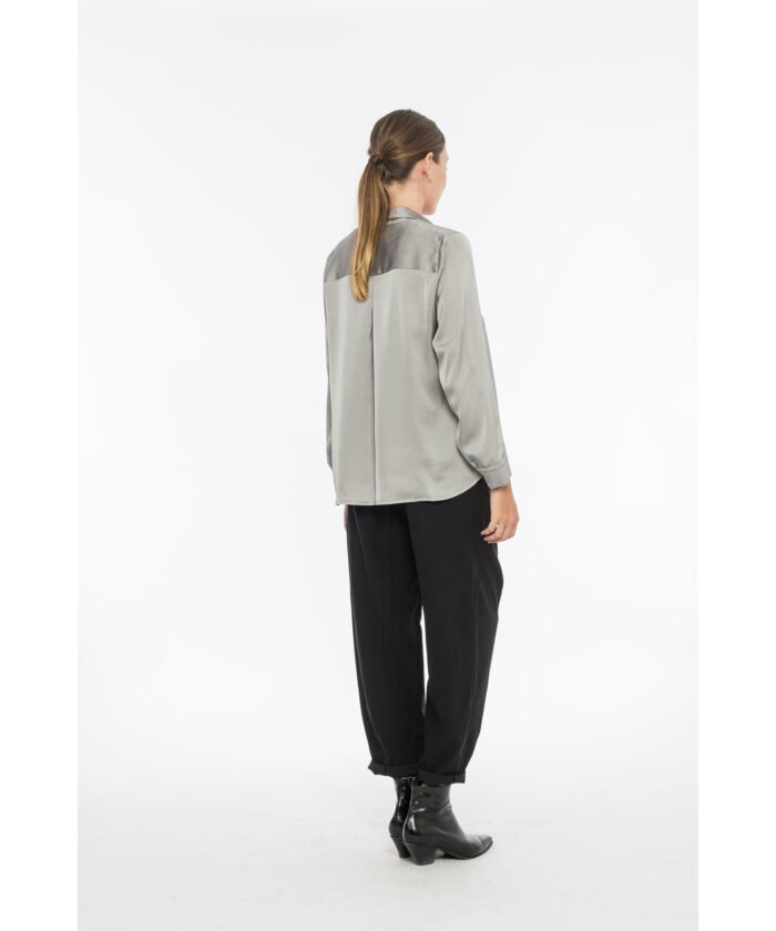 CAMISA PLATA SATIN plata - Imagen 6