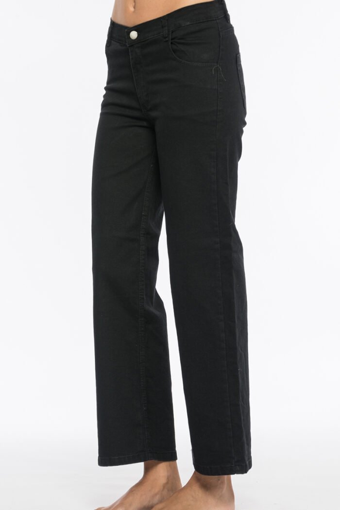 PANTALON DOJO SIMPLE JEAN ELASTIZADO OSTIA negro - Imagen 4