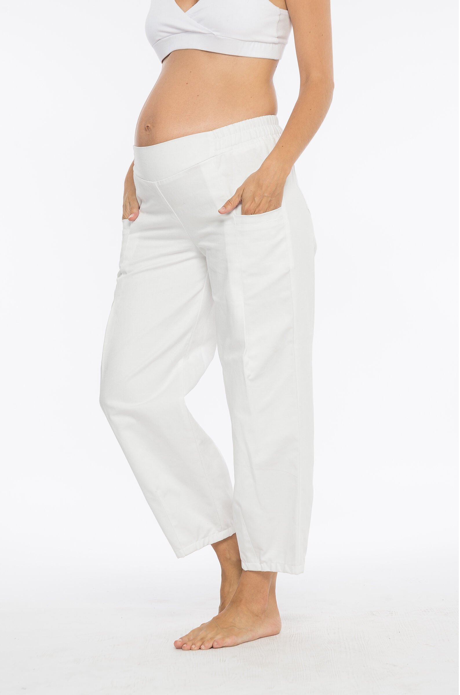 PANTALON AGRESTE blanco