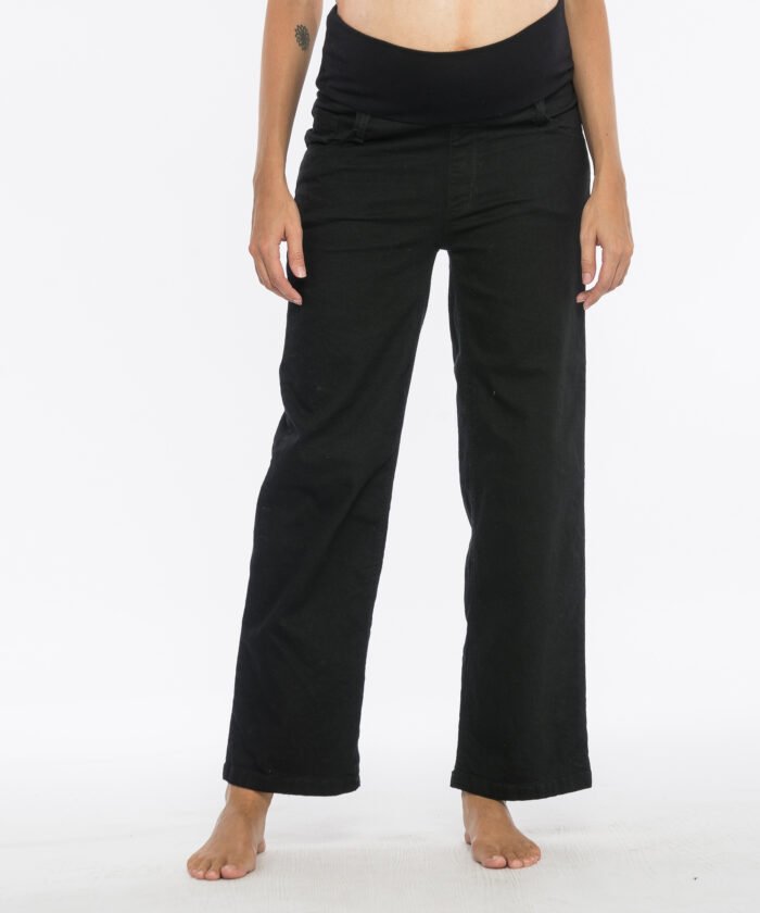 PANTALON DOJO JEAN ELAST. OSTIA negro