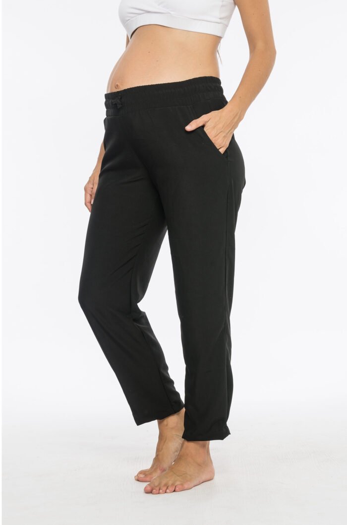 PANTALON KAYLA TWILL LUXE negro