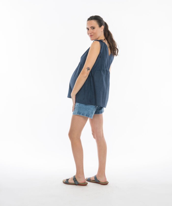 SHORT MANSO JEAN ELASTIZADO col - Imagen 5