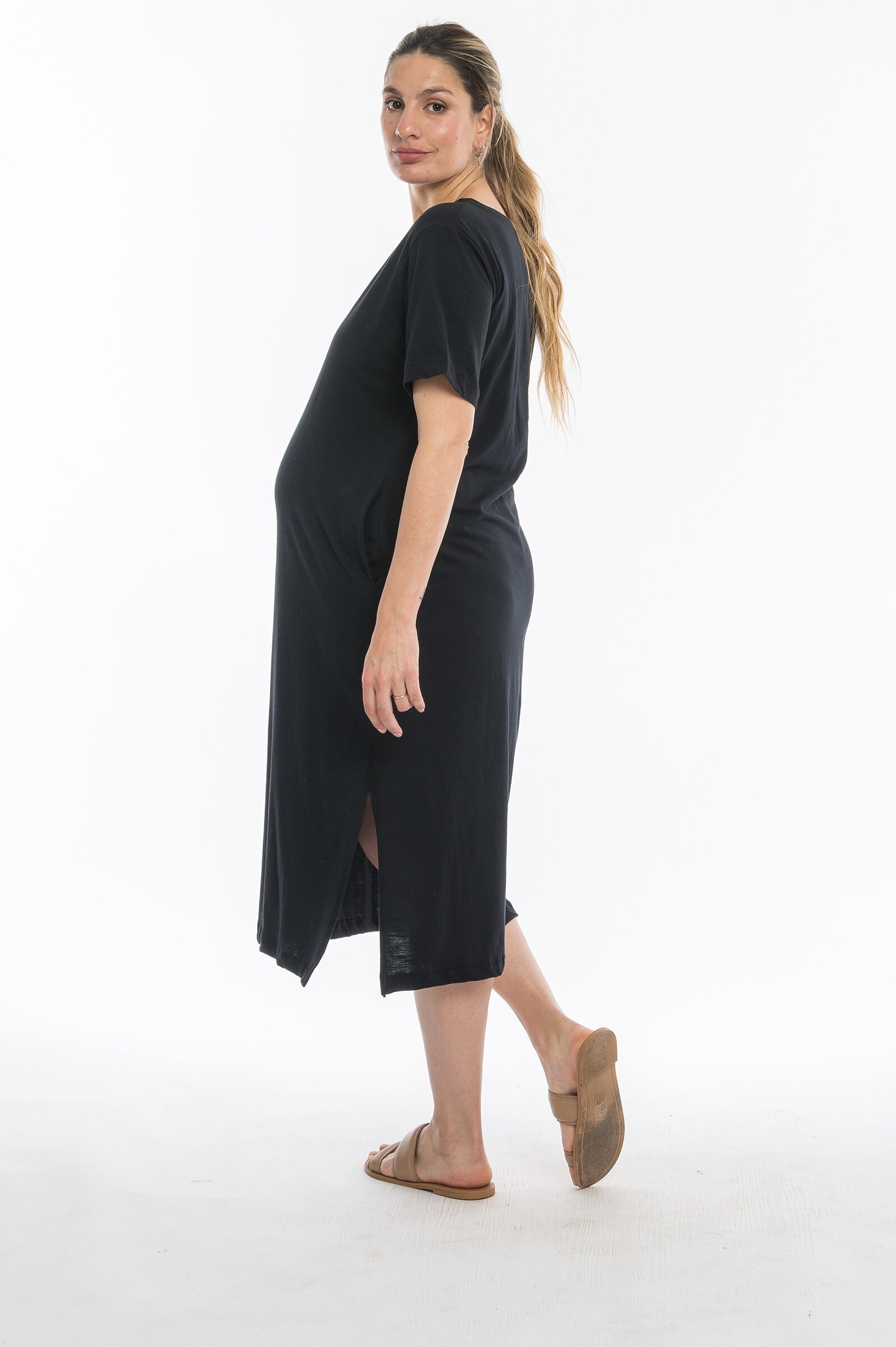 VESTIDO PALTA negro - Imagen 2