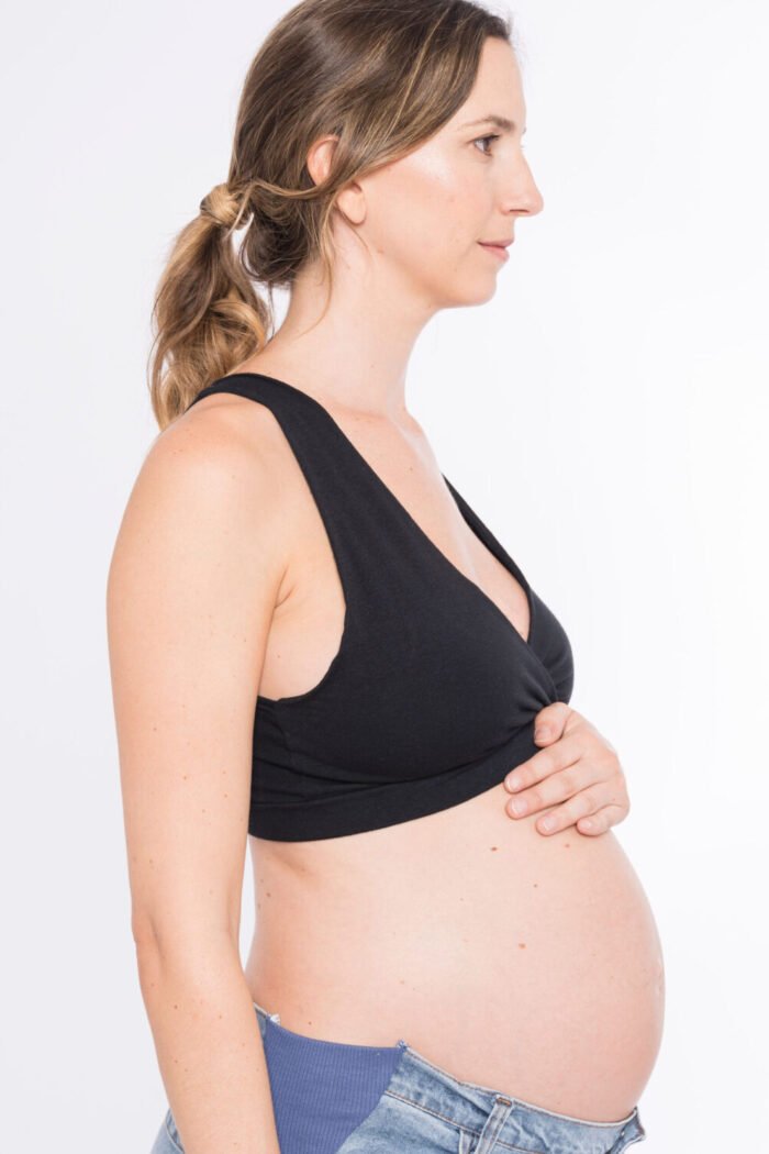 CORPIÑO SIMPLE JERSEY ALG.LYCRA negro - Imagen 2