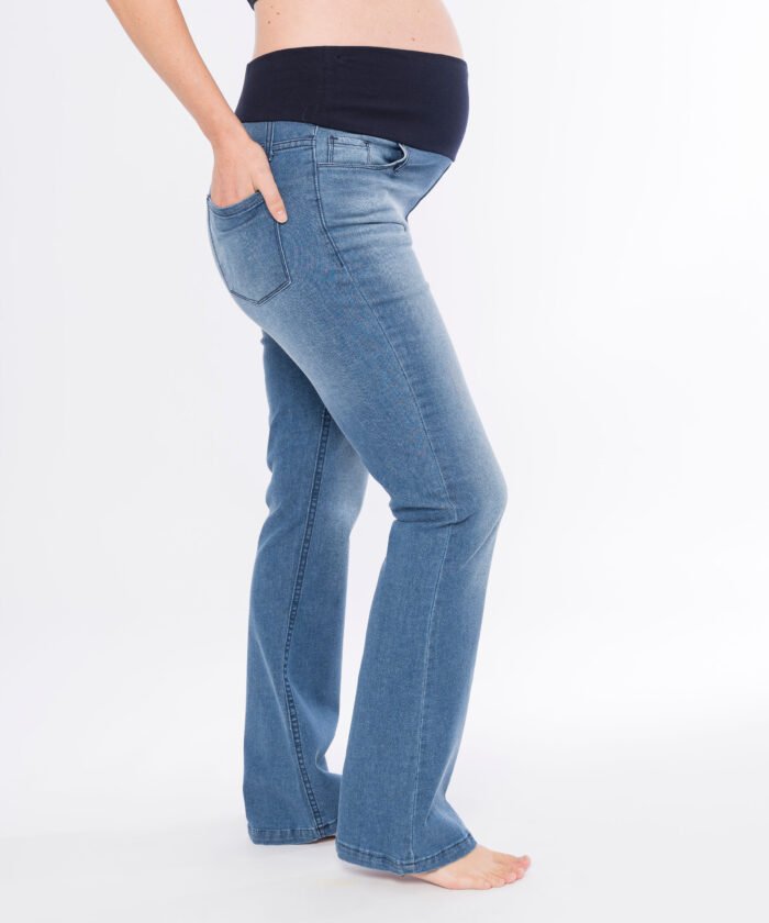 PANTALON OXFORD JEAN ELASTIZADO trufa