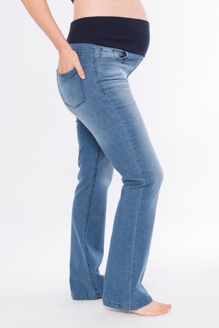 PANTALON OXFORD JEAN ELASTIZADO trufa