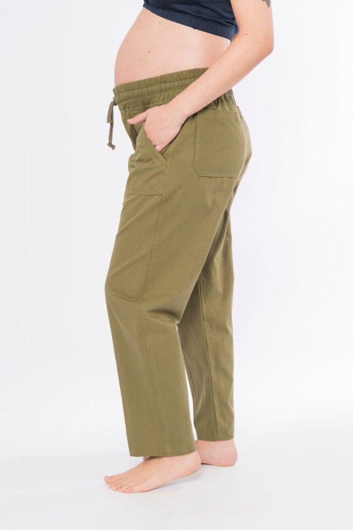 PANTALON BOSQUE GABARDINA LIVIANA verde