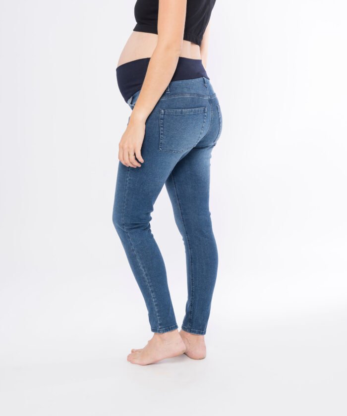 PANTALON CHUPIN TOTAL JEAN ELASTIZADO lago - Imagen 3