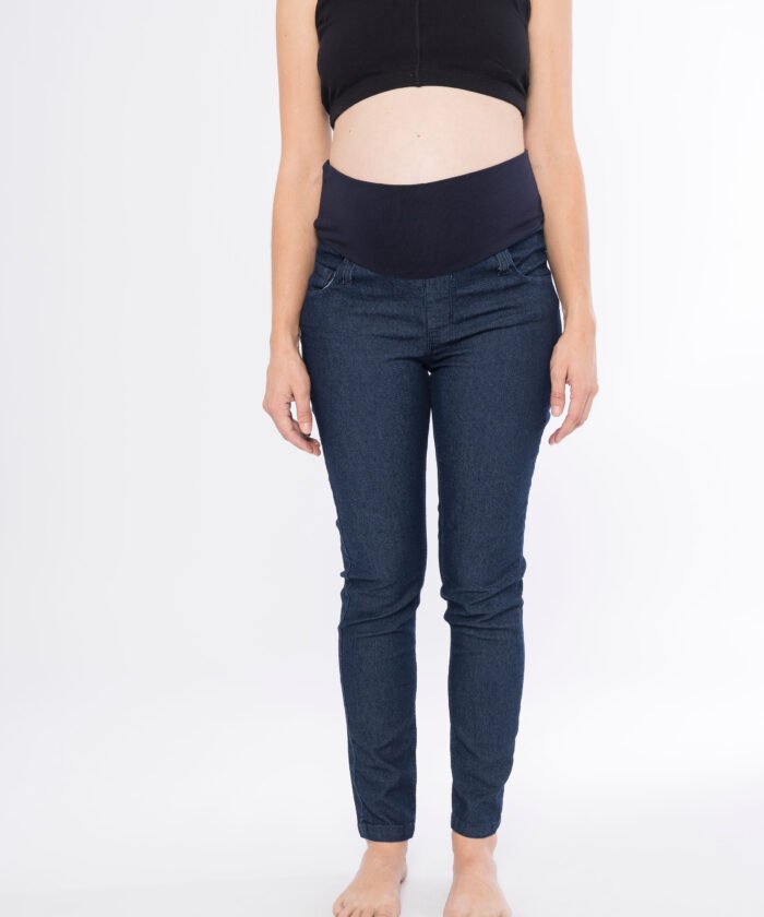 PANTALON CHUPIN TOTAL JEAN ELASTIZADO raw - Imagen 2