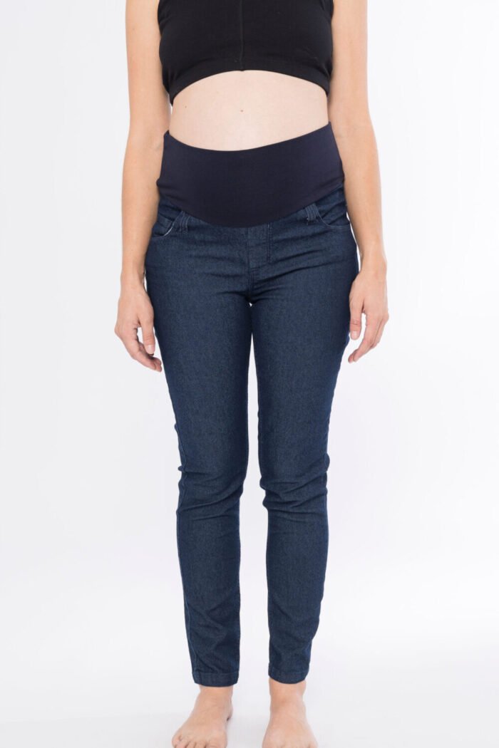 PANTALON CHUPIN TOTAL JEAN ELASTIZADO raw - Imagen 2