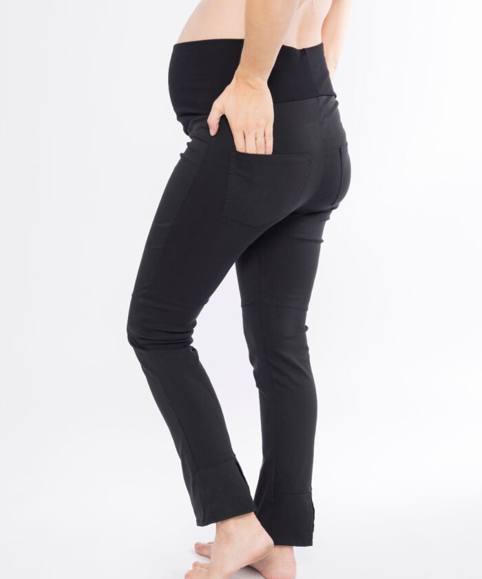 PANTALON COMODIN BENGALINA ELASTIZADA negro -O- - Imagen 4
