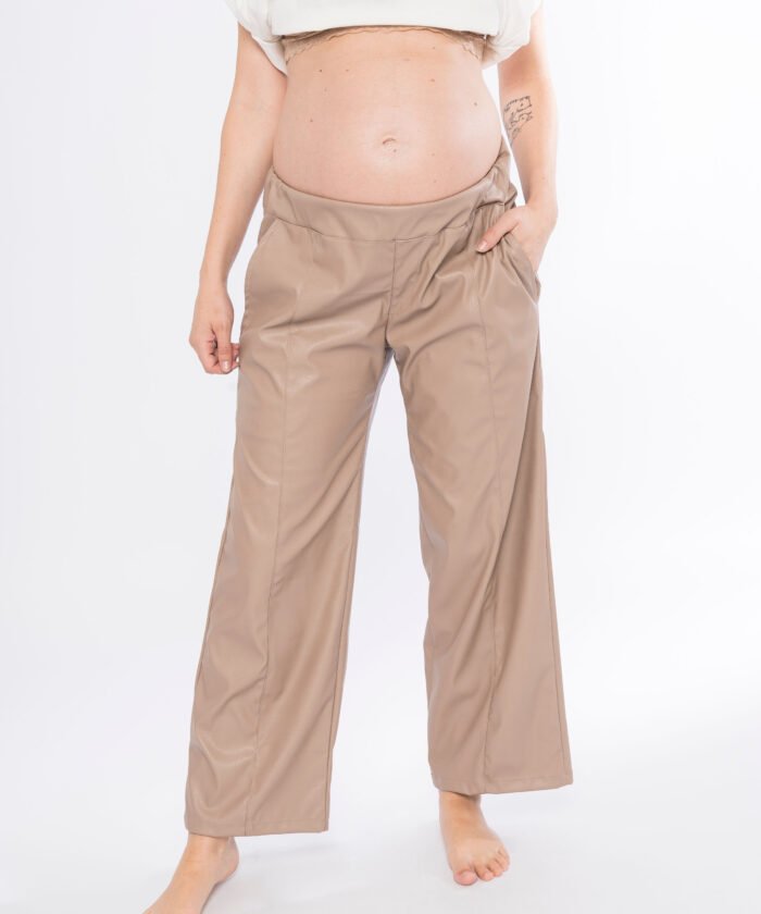 PANTALON  LAMB CUERINA greige - Imagen 5