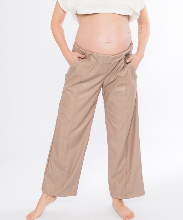 PANTALON  LAMB CUERINA greige - Imagen 3