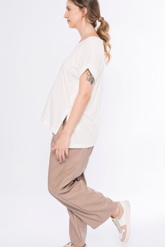 PANTALON  LAMB CUERINA greige - Imagen 2