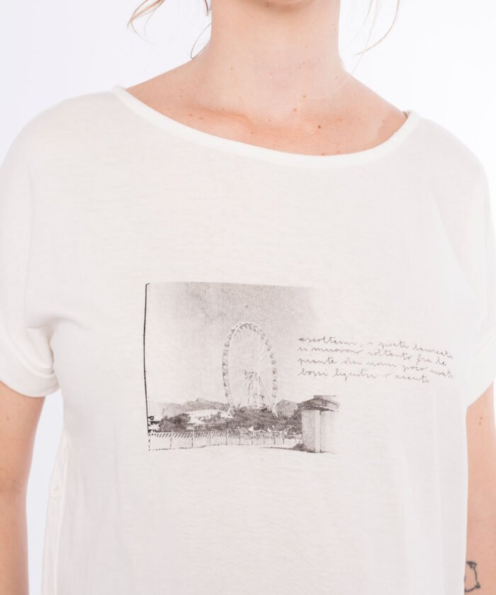 REMERA LATERAL SM JERSEY ALG. JAZMIN estampada - Imagen 6