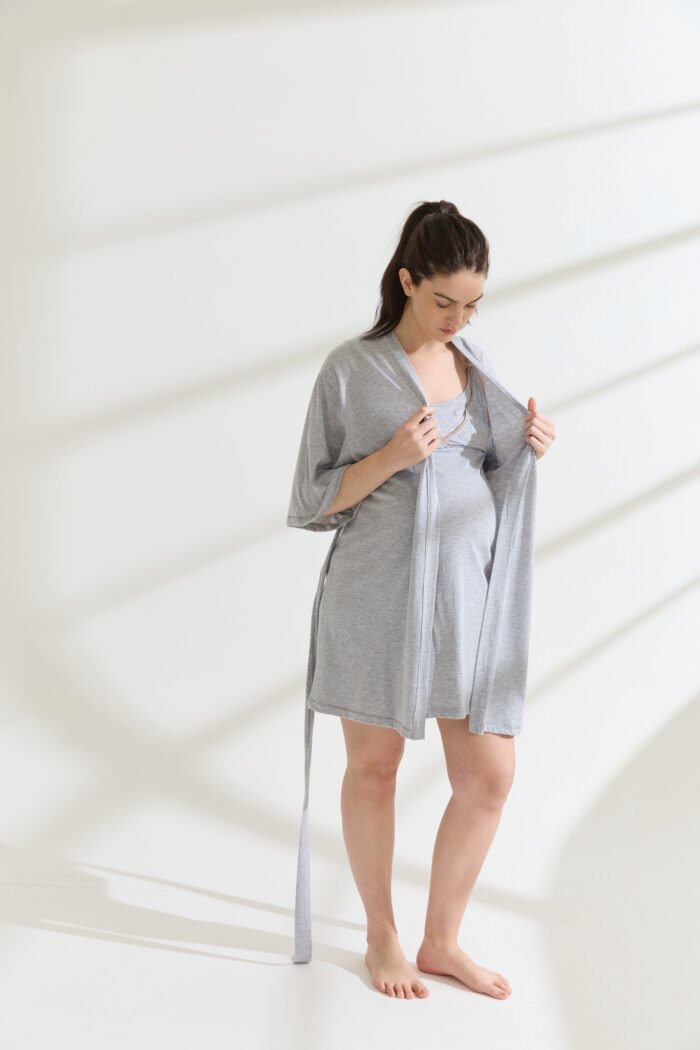 BATA ZEN GRIS MELANGE - Imagen 2