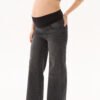 PANTALON DAD JEAN ELASTIZADO ZAMBA NEGRO