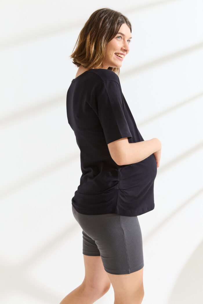 REMERA PLIEGO MC JERSEY ALG.LYCRA negro - Imagen 5