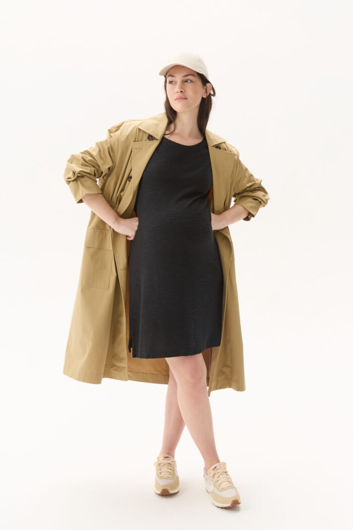 VESTIDO CUT OUT RUSTICO REVERSE negro