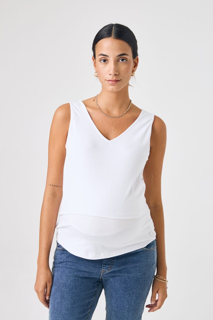MUSCU SERENIDAD JERSEY ALG.LYCRA blanco