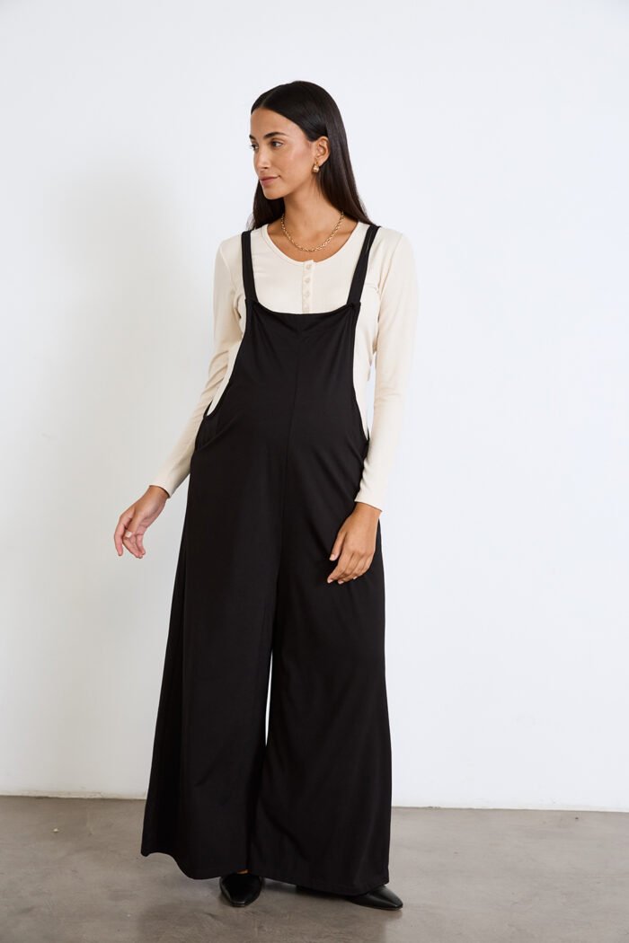 MONO CHIC PUNTO ROMA LIVIANO negro - Imagen 3
