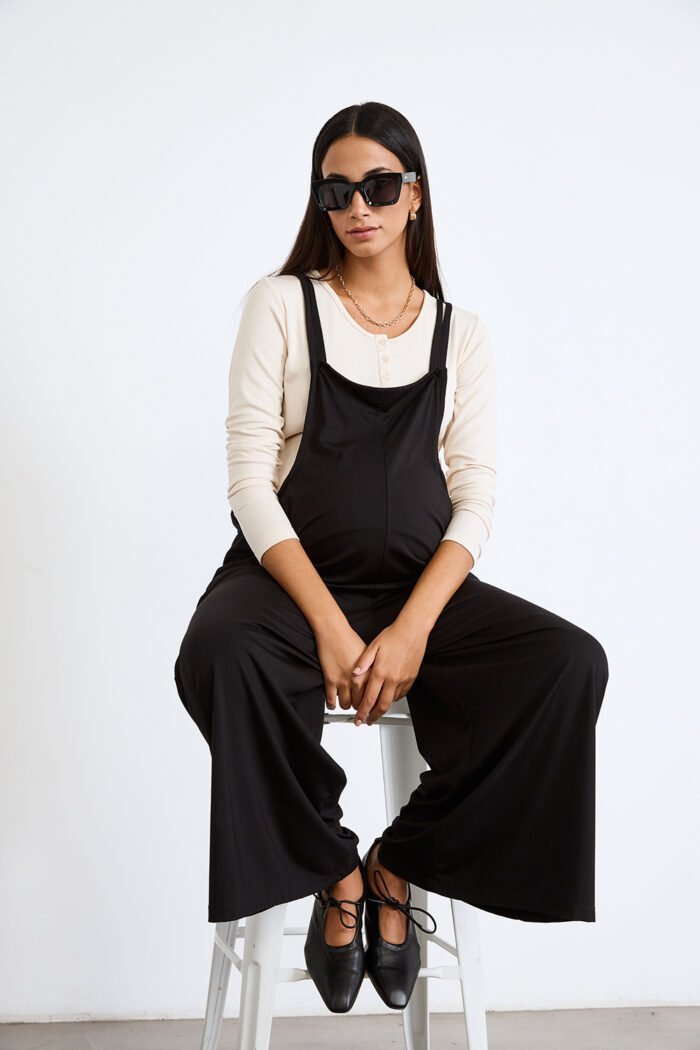 MONO CHIC PUNTO ROMA LIVIANO negro