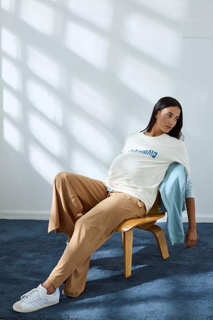 PANTALON FAN RAYON camel - Imagen 5