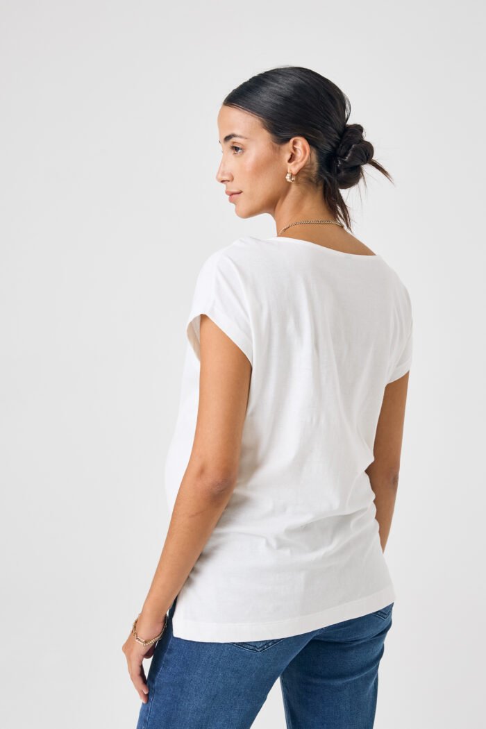 REMERA LATERAL SM JERSEY ALGODON jazmin - Imagen 4