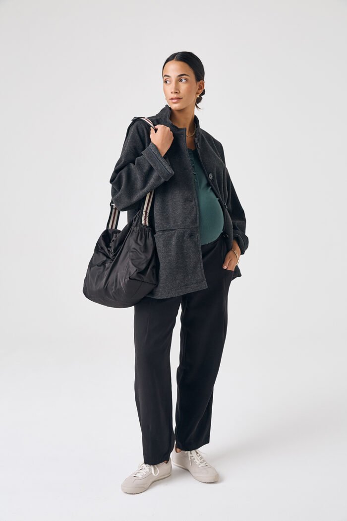 PANTALON AGRESTE TENCEL negro - Imagen 2