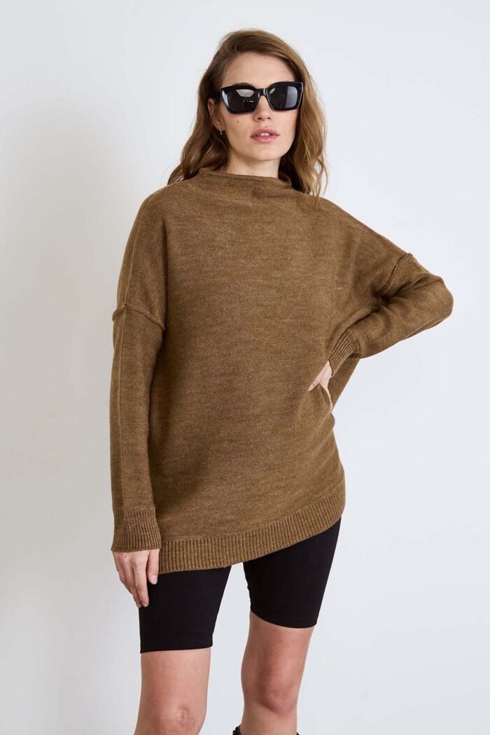 SWEATER CAUQUEN LANA habano - Imagen 2