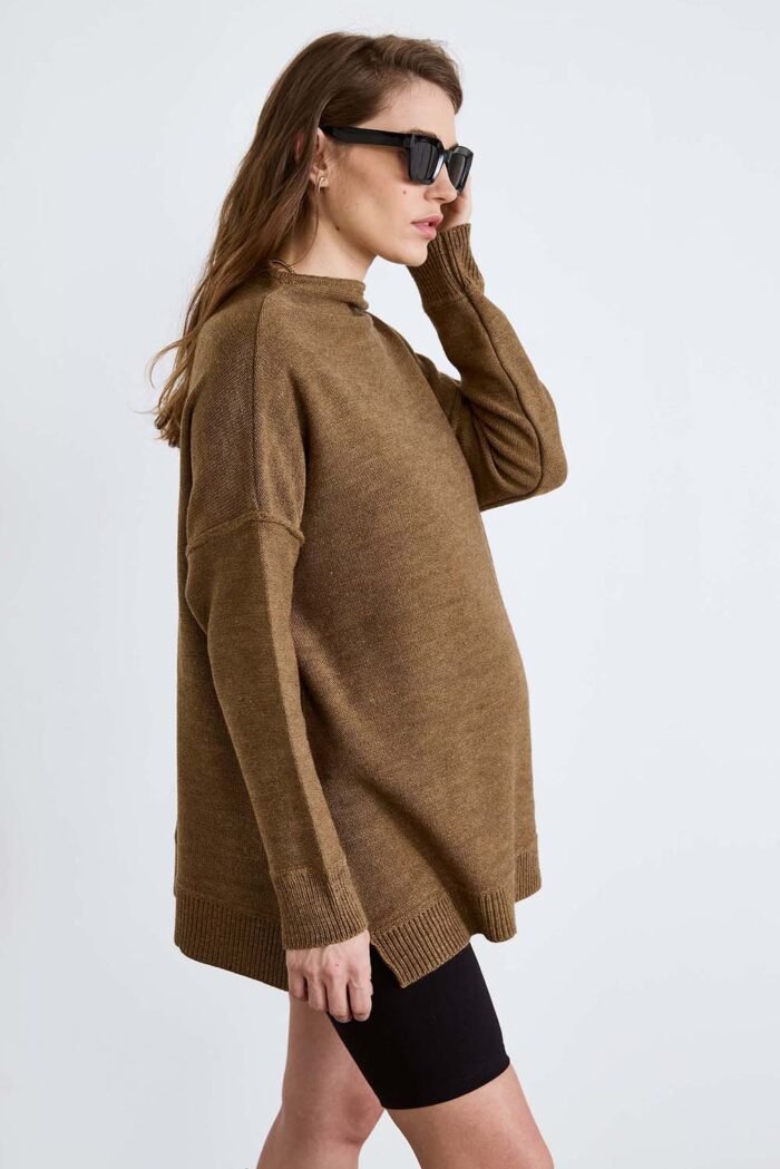 SWEATER CAUQUEN LANA habano - Imagen 3