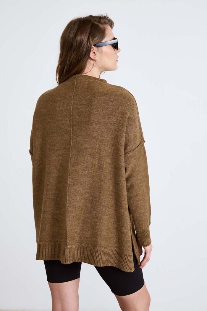 SWEATER CAUQUEN LANA habano - Imagen 4
