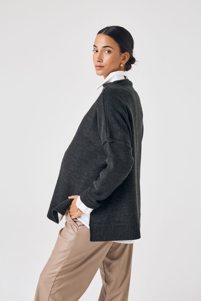 SWEATER CAUQUEN LANA carbon - Imagen 4