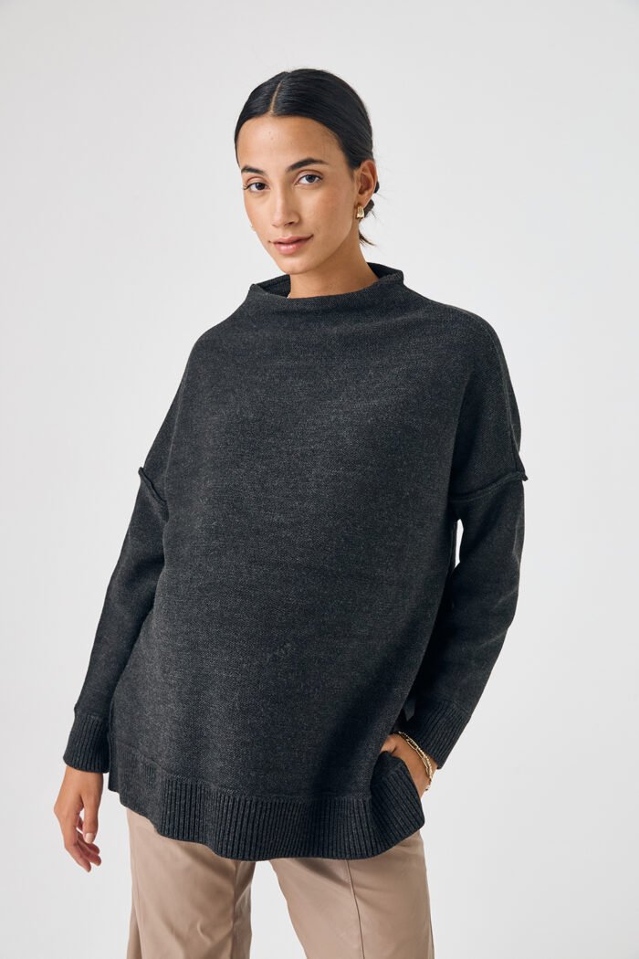 SWEATER CAUQUEN LANA carbon