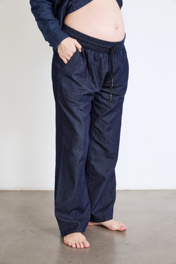 PANTALÓN BOSQUEJO JEAN LIVIANO azul