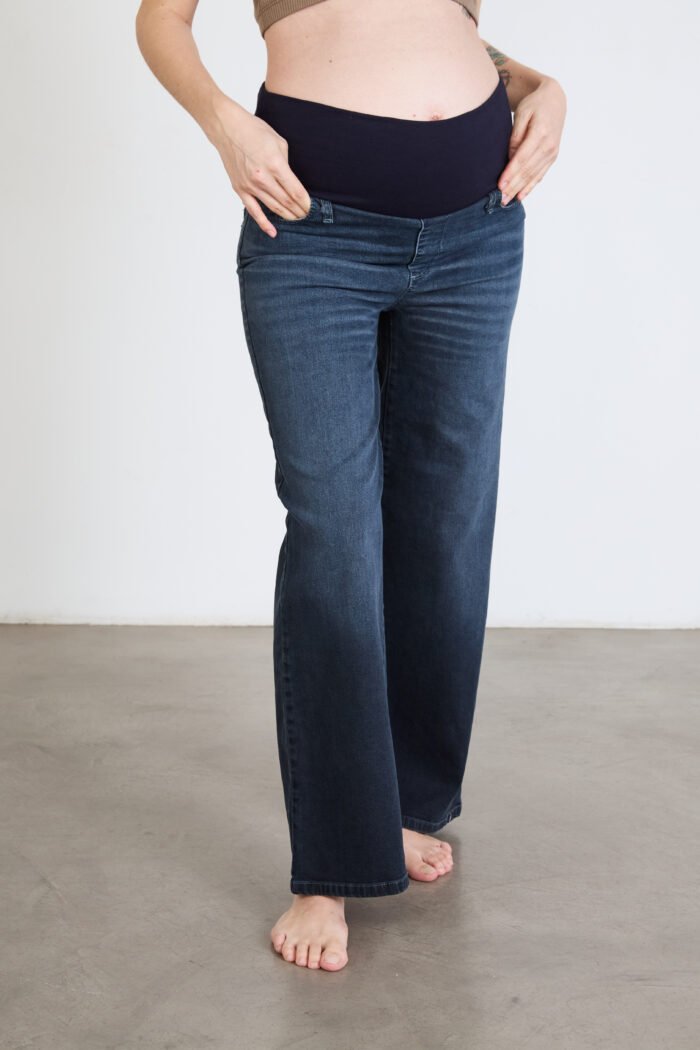 PANTALON DAD JEAN ELASTIZADO bee - Imagen 2