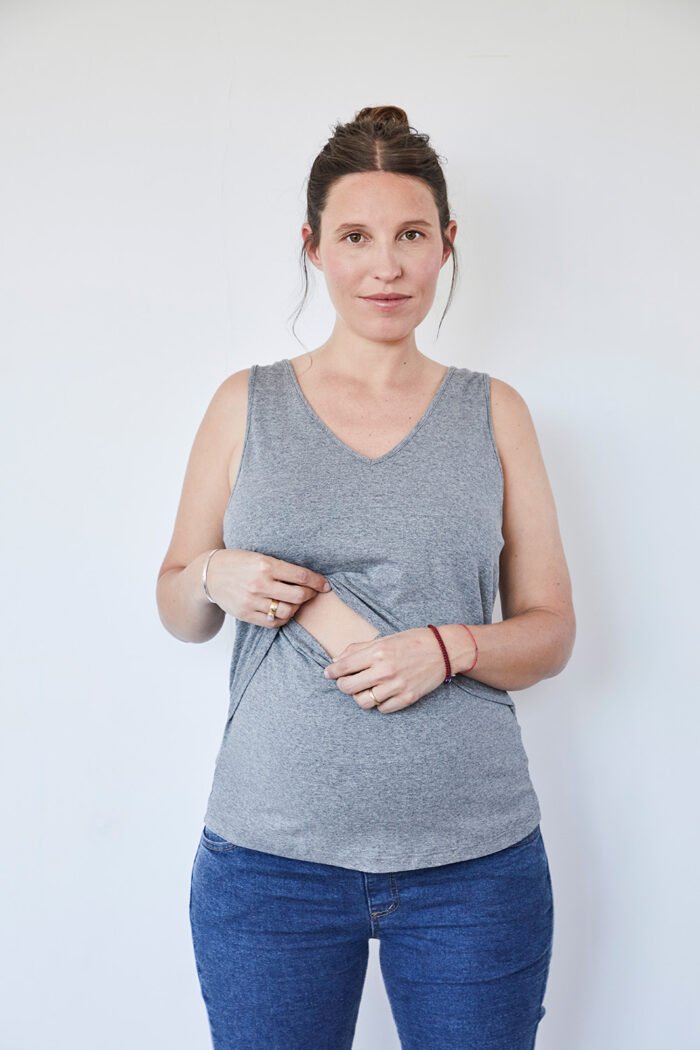 MUSCU SERENIDAD JERSEY ALG.LYCRA gris oscuro