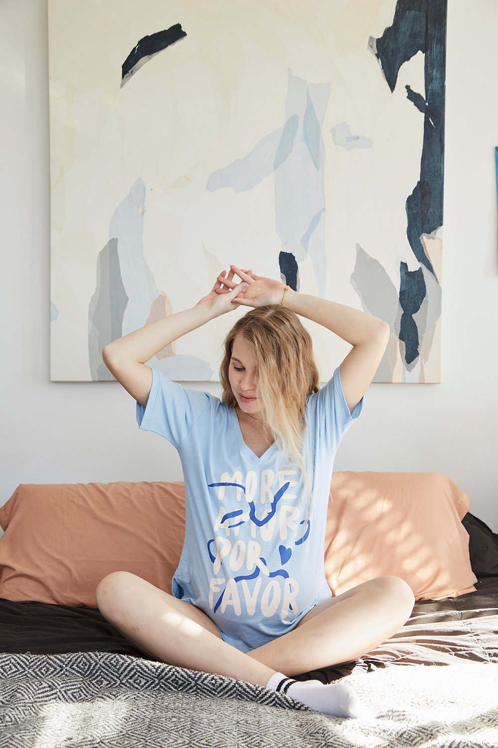 REMERA CORTAZAR MC JERSEY FLAME celeste