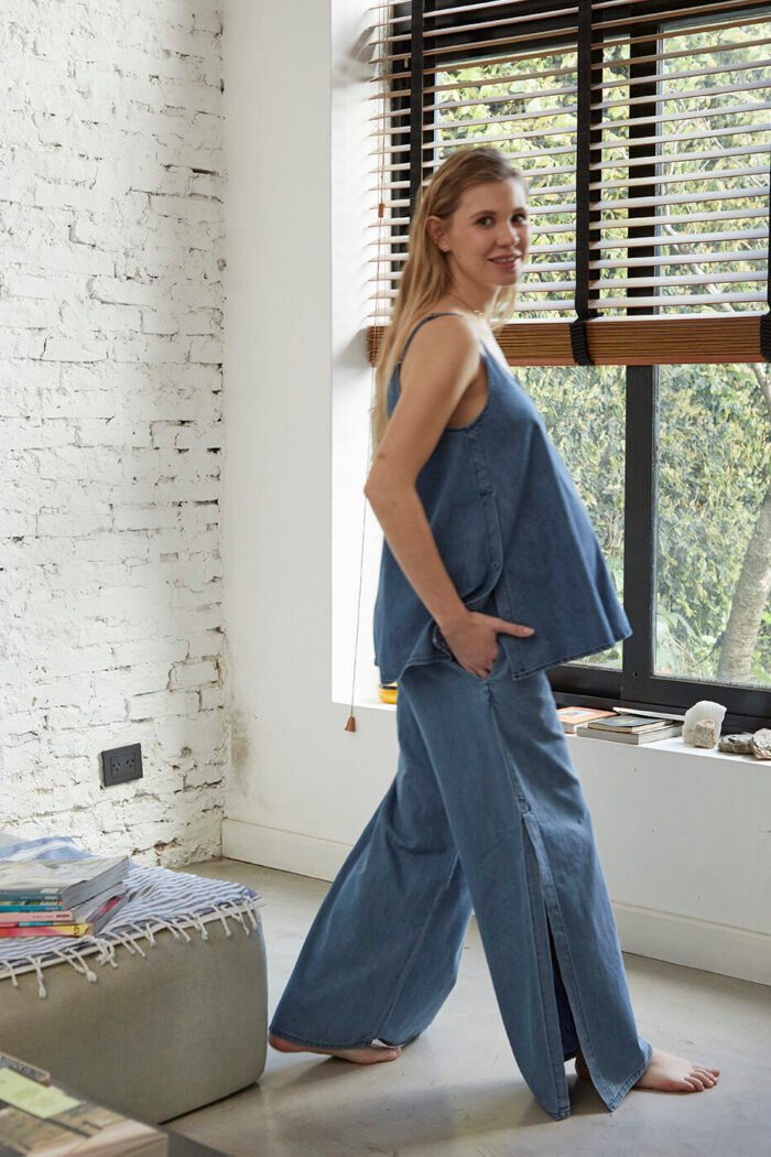 PANTALON VIENTO JEAN liviano - Imagen 2